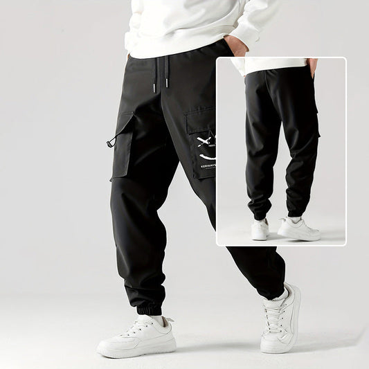 Straight Ankle Tied Wear-resistant Overalls Casual Pants – product image 1