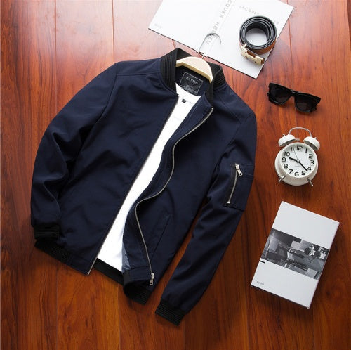 Men's Casual Baseball Jacket – product image 3