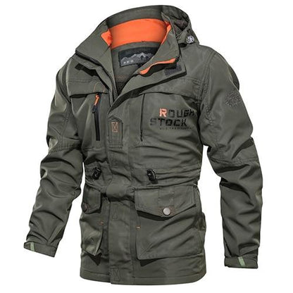 Men's Longline Hooded Outdoor Jacket – product image 7