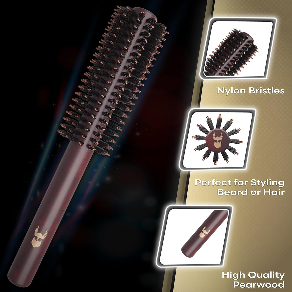 Viking Roller Beard Brush – alternate product view 8