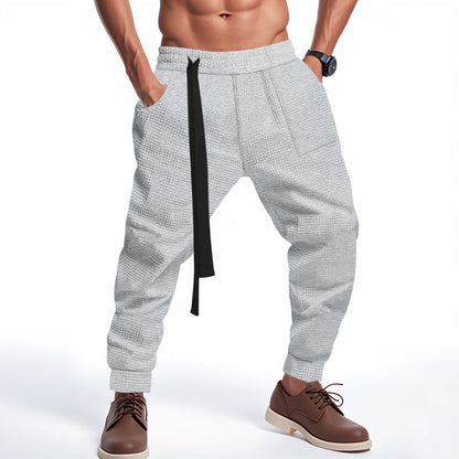 Men's Waffle-Knit Casual Joggers – product image 5