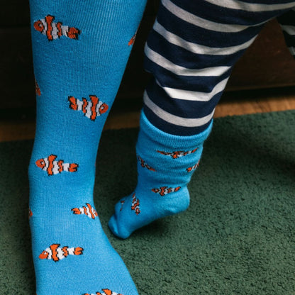Clown Fish Matching Bamboo Socks (Adult & Child) – product image 2 of 6