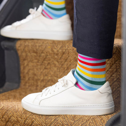 Pastel Striped Bamboo Socks – product image 4 of 7