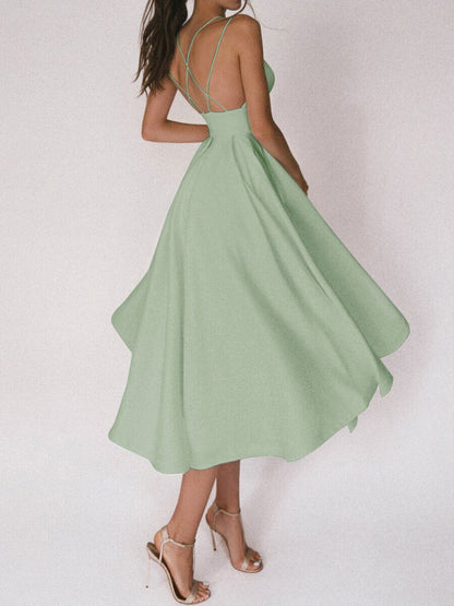 Women's V-Neck A-Line Maxi Dress – product image 8