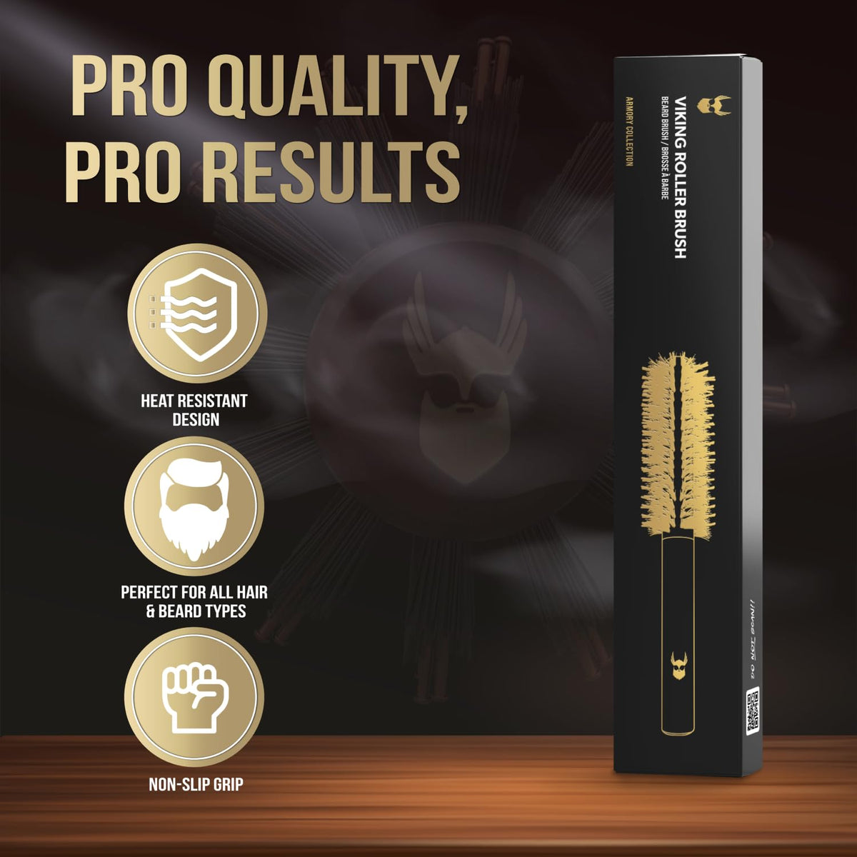 Viking Roller Beard Brush – alternate product view 7