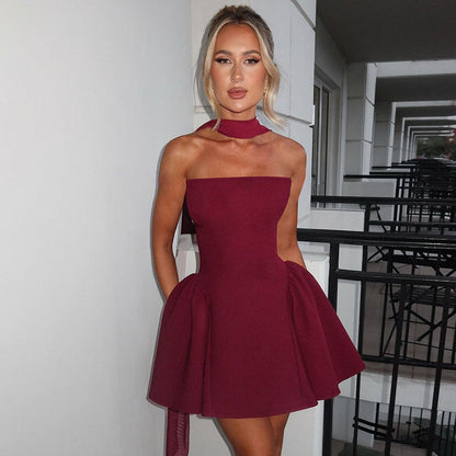Women's Strapless Zip-Back Party Dress – product image 3