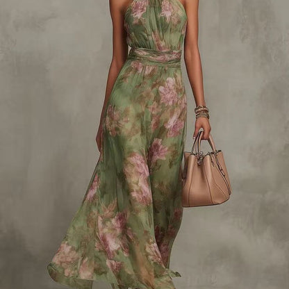 Resort-style Waist-cinching Figure-flattering Dress - product image 2 of 4