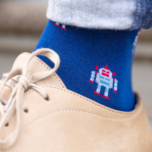 Robot Matching Bamboo Socks (Adult & Child) – product image 2 of 4