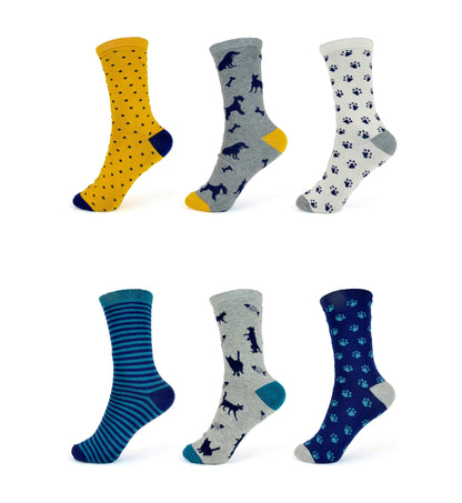 Sock Stack Womens Cotton Rich Socks 6 Pairs UK Size 4-7 Breathable Durable Reinforced Heel Toe Multipack Value – product image 5 of 14