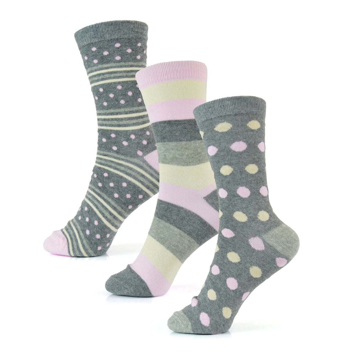 Sock Stack Womens Cotton Rich Socks 6 Pairs UK Size 4-7 Breathable Durable Reinforced Heel Toe Multipack Value – product image 14 of 14