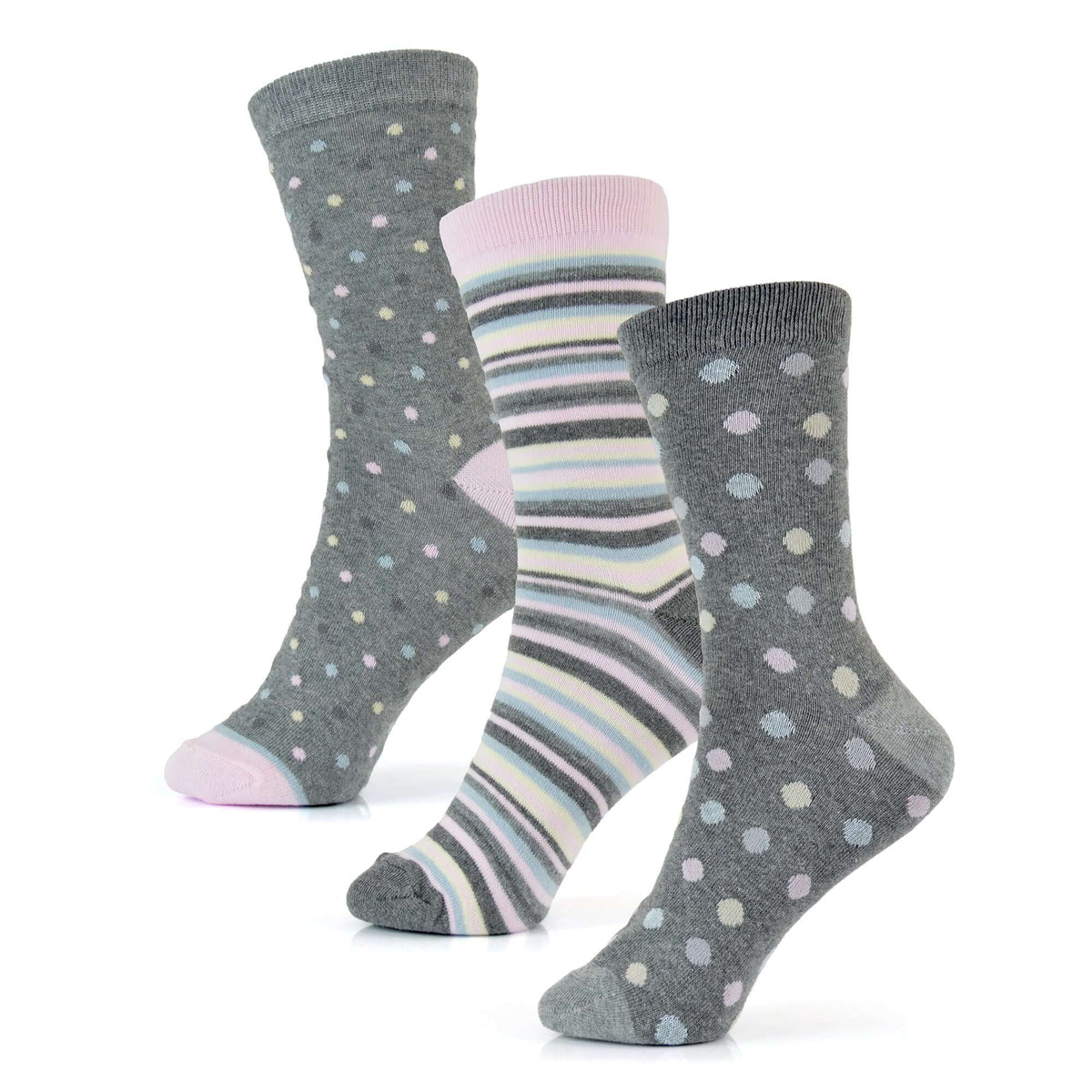 Sock Stack Womens Cotton Rich Socks 6 Pairs UK Size 4-7 Breathable Durable Reinforced Heel Toe Multipack Value – product image 13 of 14