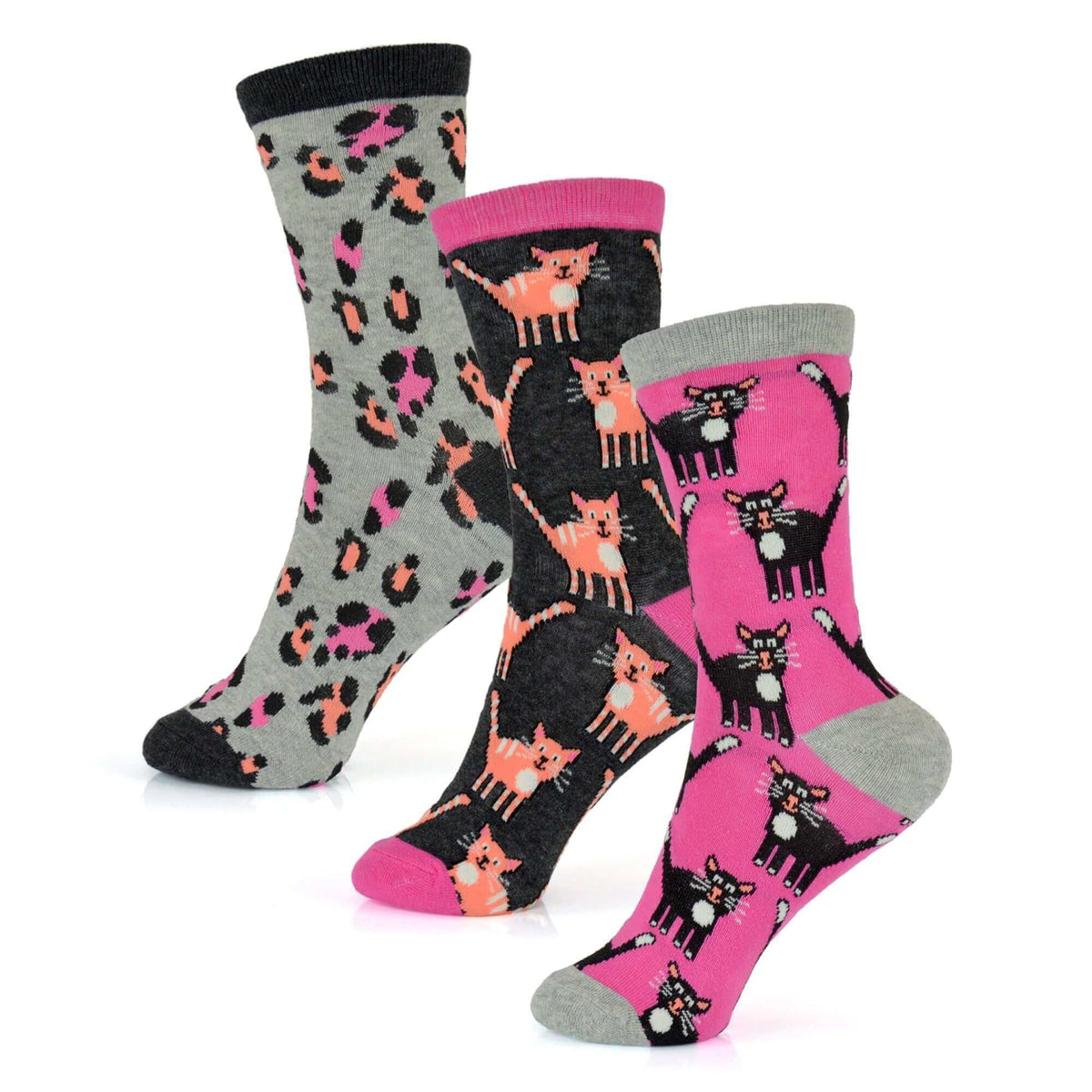 Sock Stack Womens Cotton Rich Socks 6 Pairs UK Size 4-7 Breathable Durable Reinforced Heel Toe Multipack Value – product image 9 of 10