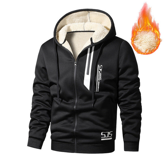 Men's Fleece-Lined Hooded Jacket – product image 2