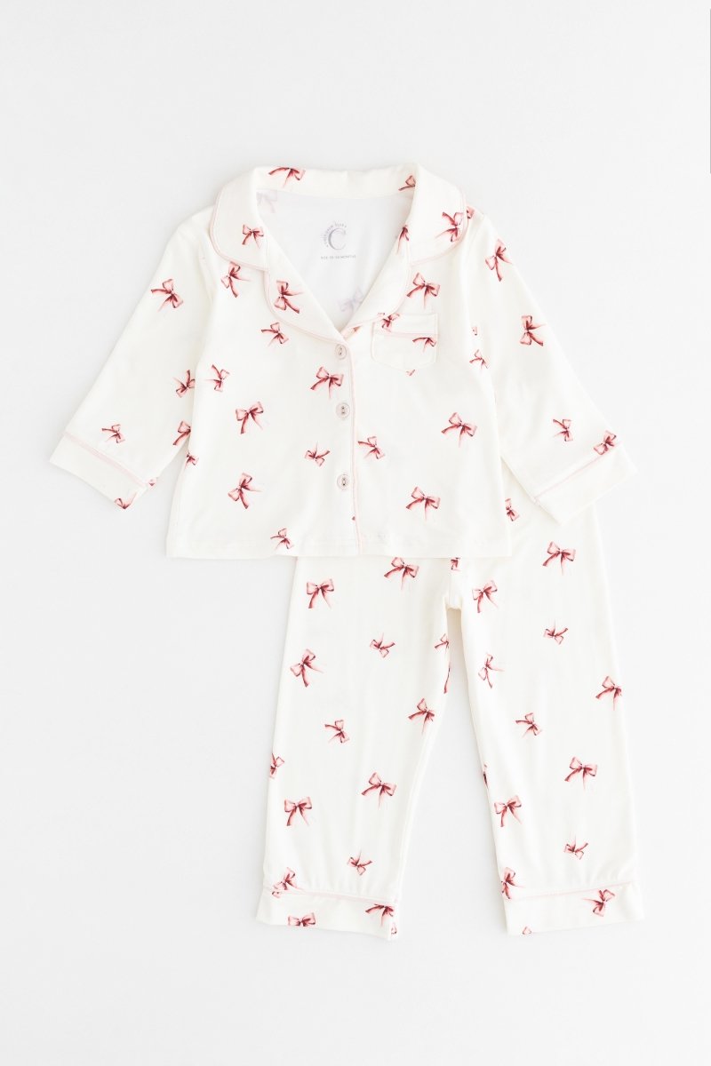 Mini COZY Rosy Ribbon Pyjamas Set – product image 4 of 5