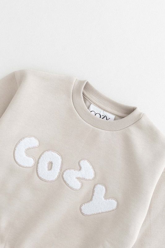 The COZY Little Lounger Tracksuit Stone – product image 1 of 10
