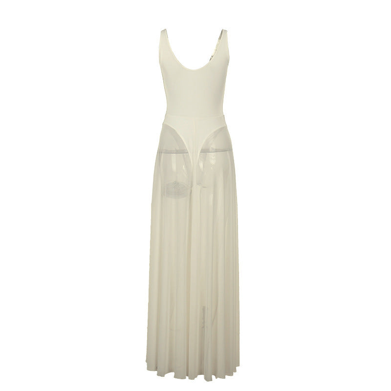 Women's Mesh-Panel Resort Dress – product image 11