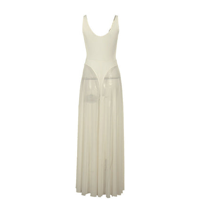Women's Mesh-Panel Resort Dress – product image 11