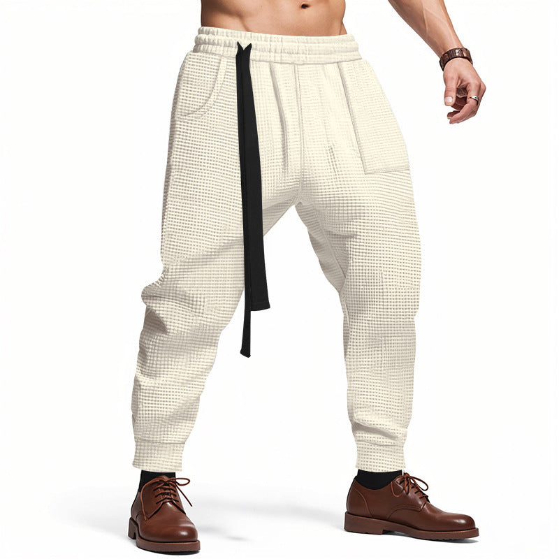 Men's Waffle-Knit Casual Joggers – product image 9