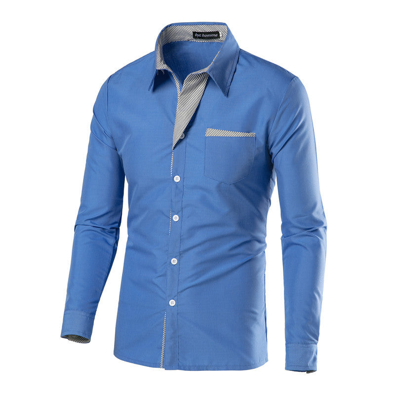 Men's Simple Long-Sleeve Shirt – product image 6