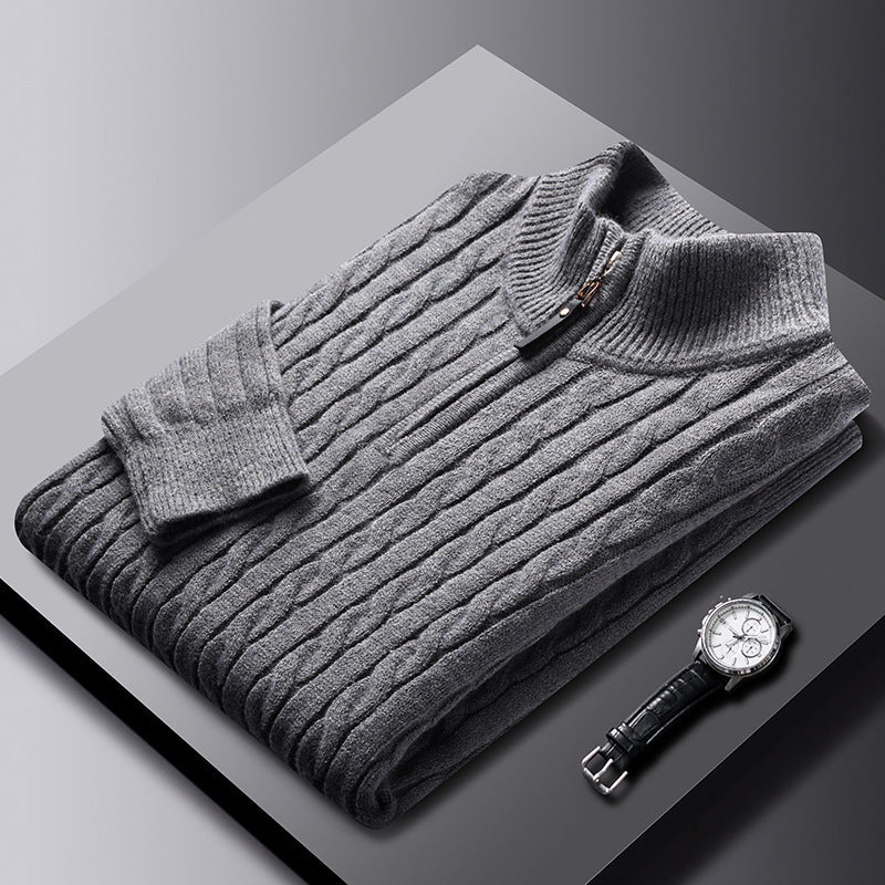 Men's Relaxed Longline Sweater Coat – product image 4