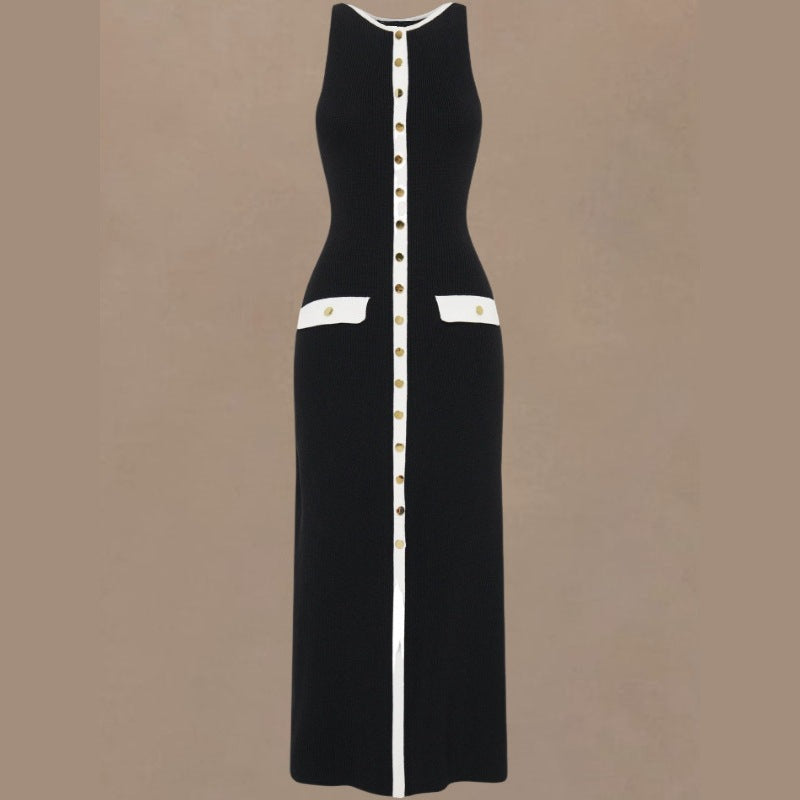 Knitted Elegant Sleeveless Dress For Women - product image 5 of 9