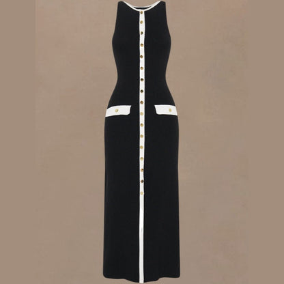 Knitted Elegant Sleeveless Dress For Women - product image 5 of 9