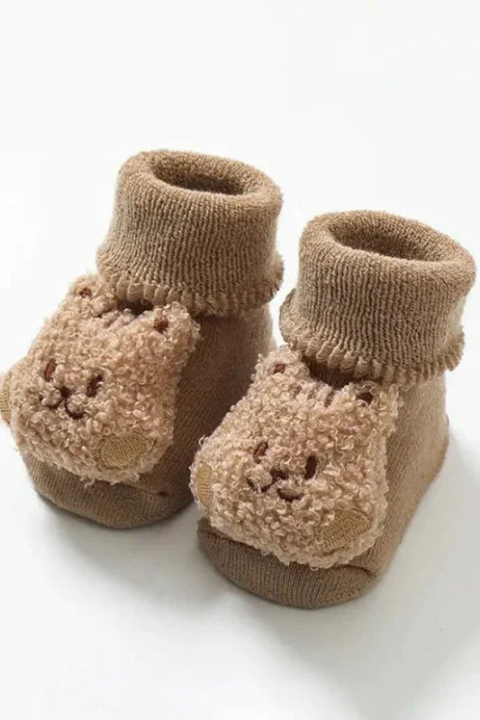 Boucle Teddy Slipper Socks For Little Feet – product image 1 of 5