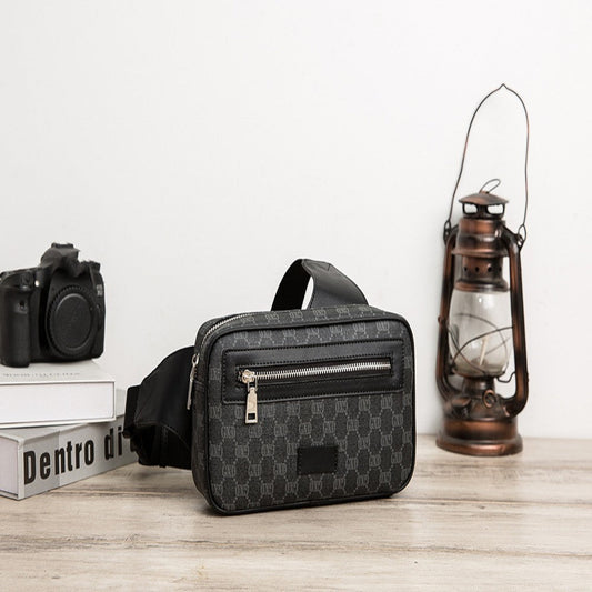 Men's Vintage-Print Crossbody Bag – product image 1