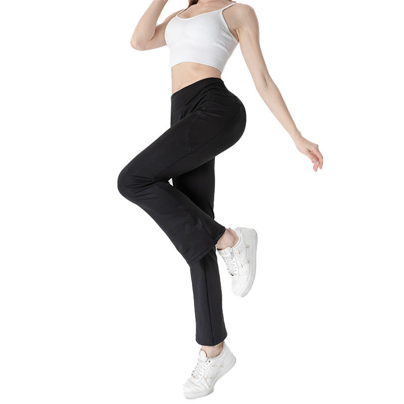 Women's cropped bootcut trousers with pockets - product image 4 of 14