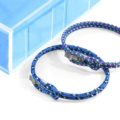Blue Think Ocean Signature Silver and Rope Bracelet - product image 2 of 5