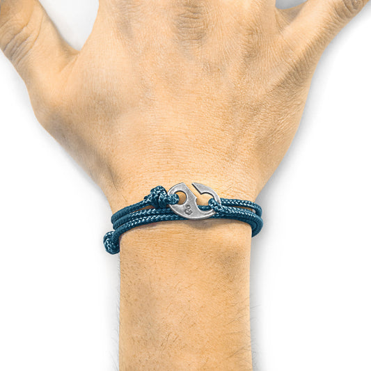 Ocean Blue Windsor Silver and Rope Bracelet - product image 2 of 4