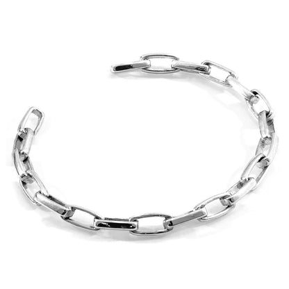 Spiritsail Sail Silver Chain Bangle – product image 3 of 6