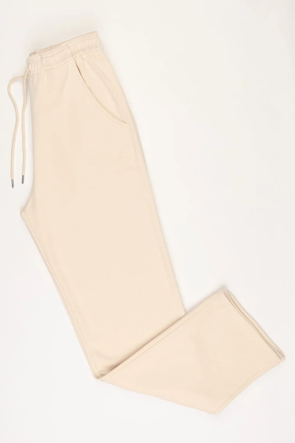 Beige 1/4 Zip Fleece Tracksuit – product image 7 of 7