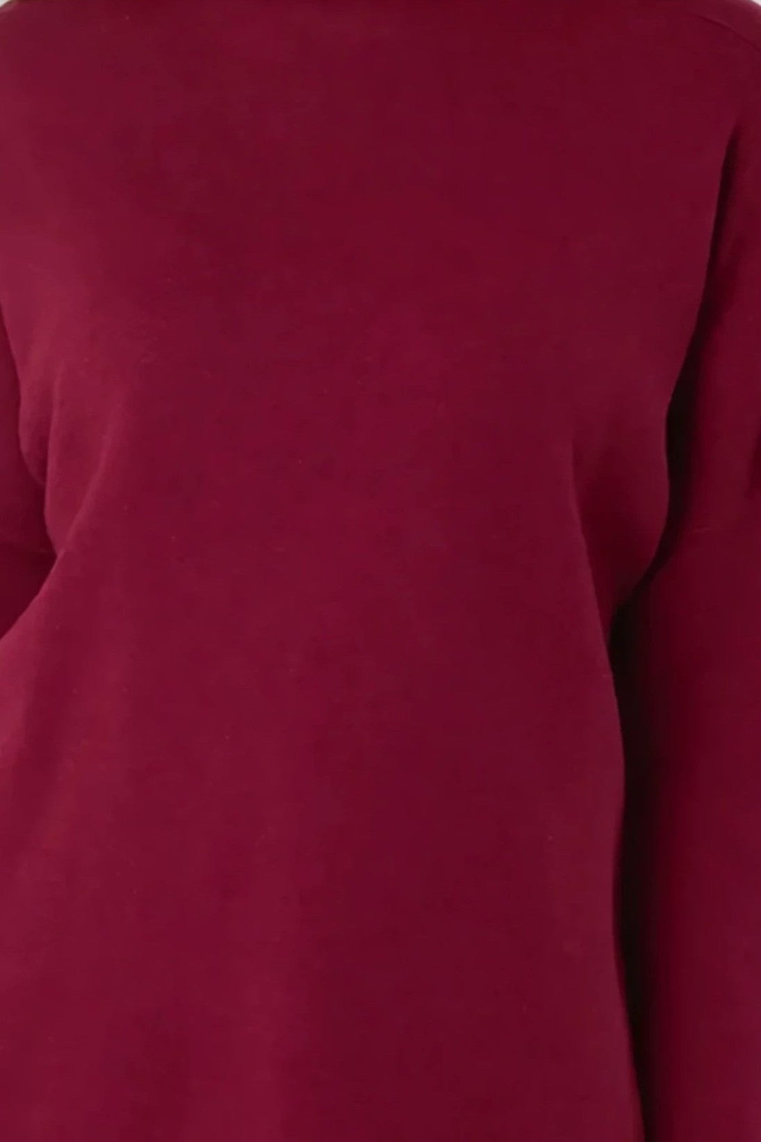 Wine High Neck Jumper – product image 5 of 5