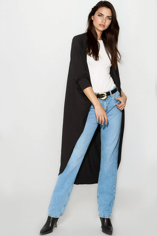 Black Batwing Sleeve Kimono Cardigan – product image 1 of 4