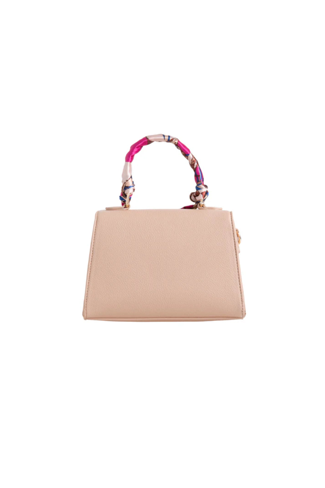 Nude Satin Top Handle Handbag – product image 3 of 3