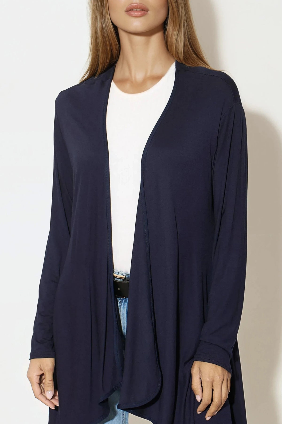 Navy Waterfall Cardigan – product image 2 of 4