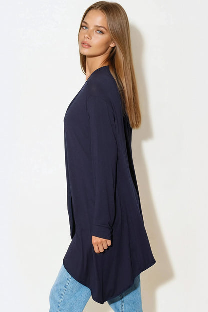 Navy Waterfall Cardigan – product image 3 of 4