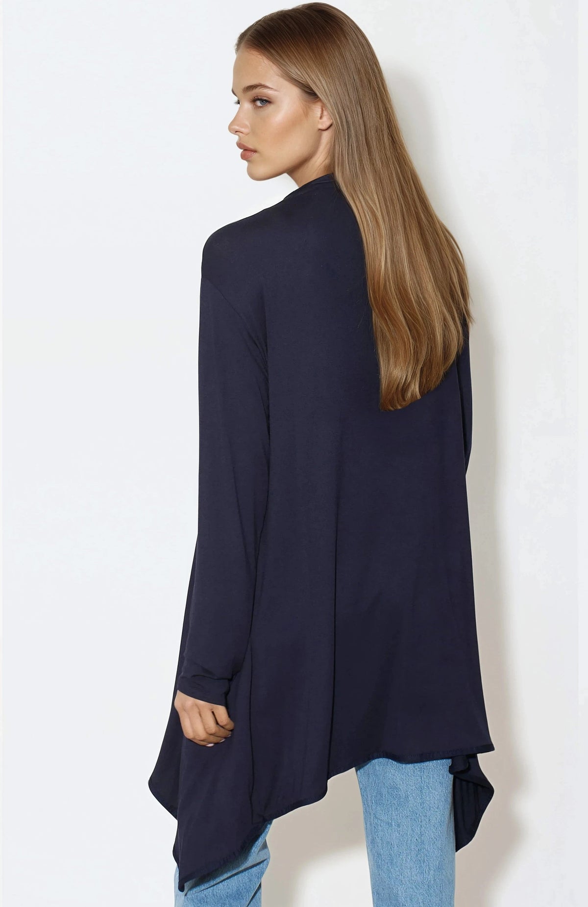 Navy Waterfall Cardigan – product image 4 of 4