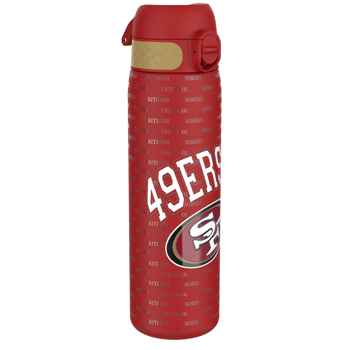 Leak Proof NFL Water Bottle, Stainless Steel, San Francisco 49ers, 600ml (20oz) – product image 1 of 7