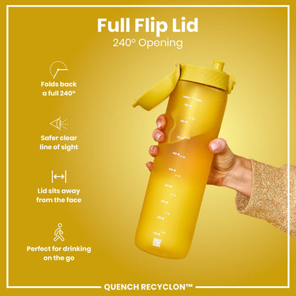 ION8 Recyclon Leak-Proof Bottle – Yellow (1L) – product image 4