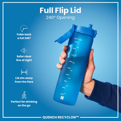 ION8 Recyclon Leak-Proof Bottle – Blue (1L) – product image 4