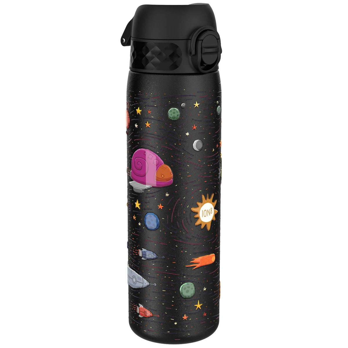 Leak Proof Slim Thermal Water Bottle, Insulated Steel, Spaceships, 500ml (17oz) – product image 1 of 7