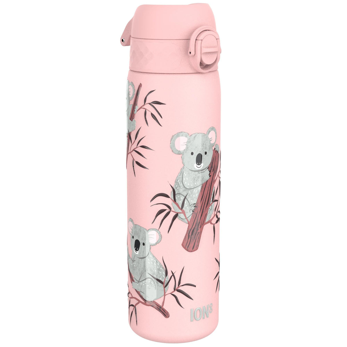 Leak Proof Slim Water Bottle, Stainless Steel, Koalas, 600ml (20oz) – product image 1 of 4