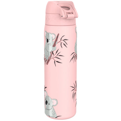 Leak Proof Slim Water Bottle, Stainless Steel, Koalas, 600ml (20oz) – product image 2 of 4