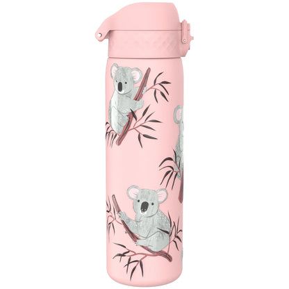 Leak Proof Slim Water Bottle, Stainless Steel, Koalas, 600ml (20oz) – product image 4 of 4
