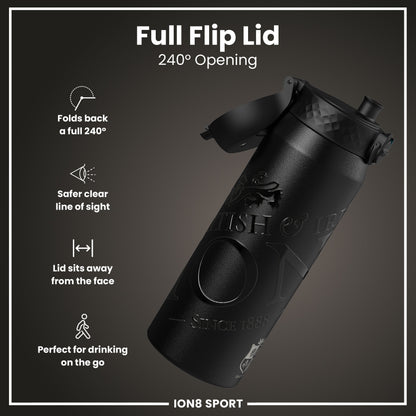 Lions X ION8 Insulated Steel Water Bottle, British & Irish Lions, Lions, 750ml (24oz) – product image 4 of 7
