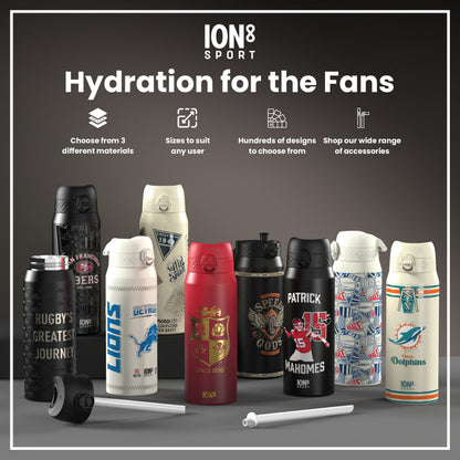 Lions X ION8 Insulated Steel Water Bottle, British & Irish Lions, Lions, 750ml (24oz) – product image 7 of 7