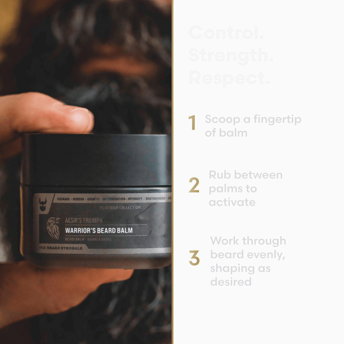 Warrior's Beard Balm – how to use