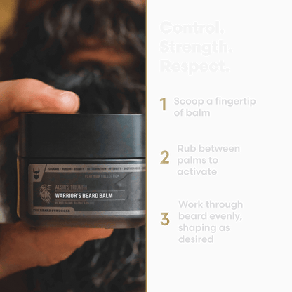 Warrior's Beard Balm – how to use
